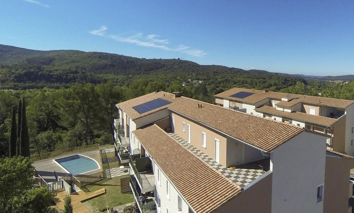 Terrasse 130M2 Panoramique Avec Climatisation Piscine - 3 Chambres Gréoux-les-Bains Eksteriør billede