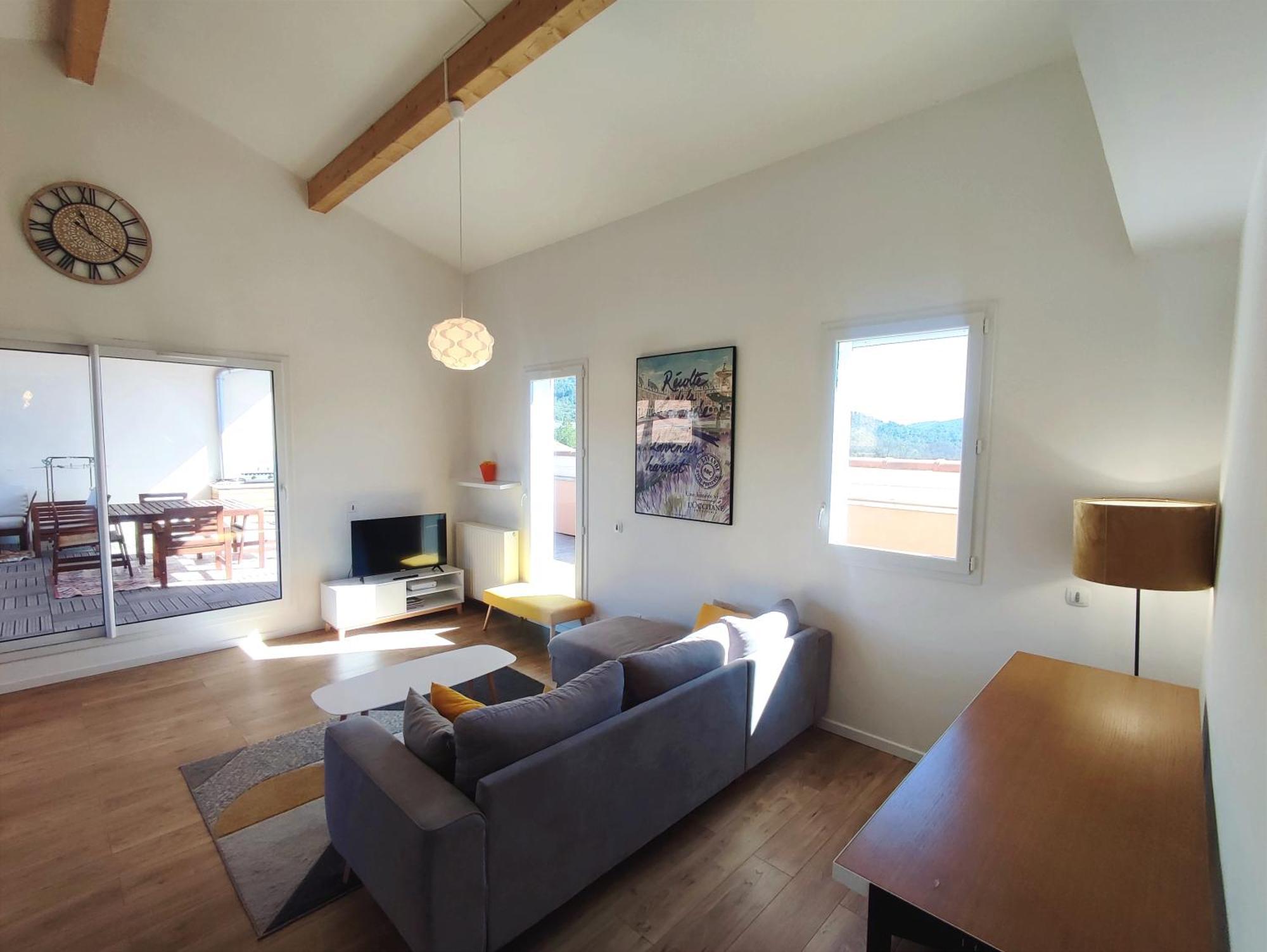 Terrasse 130M2 Panoramique Avec Climatisation Piscine - 3 Chambres Gréoux-les-Bains Eksteriør billede